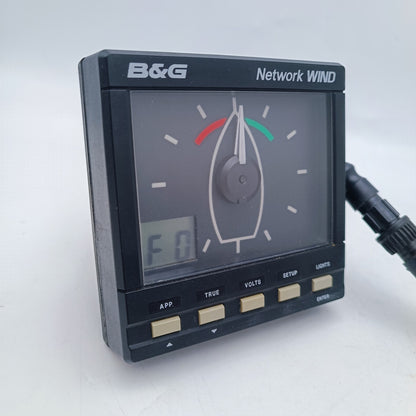 B&G Network WIND Instrument Display Head 611-00-007 Direction Speed Angle0
