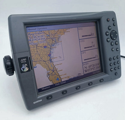 Garmin GPSMAP 2210 Color Marine Chartplotter GPS Navigator NMEA0183 MFD Bluechar0