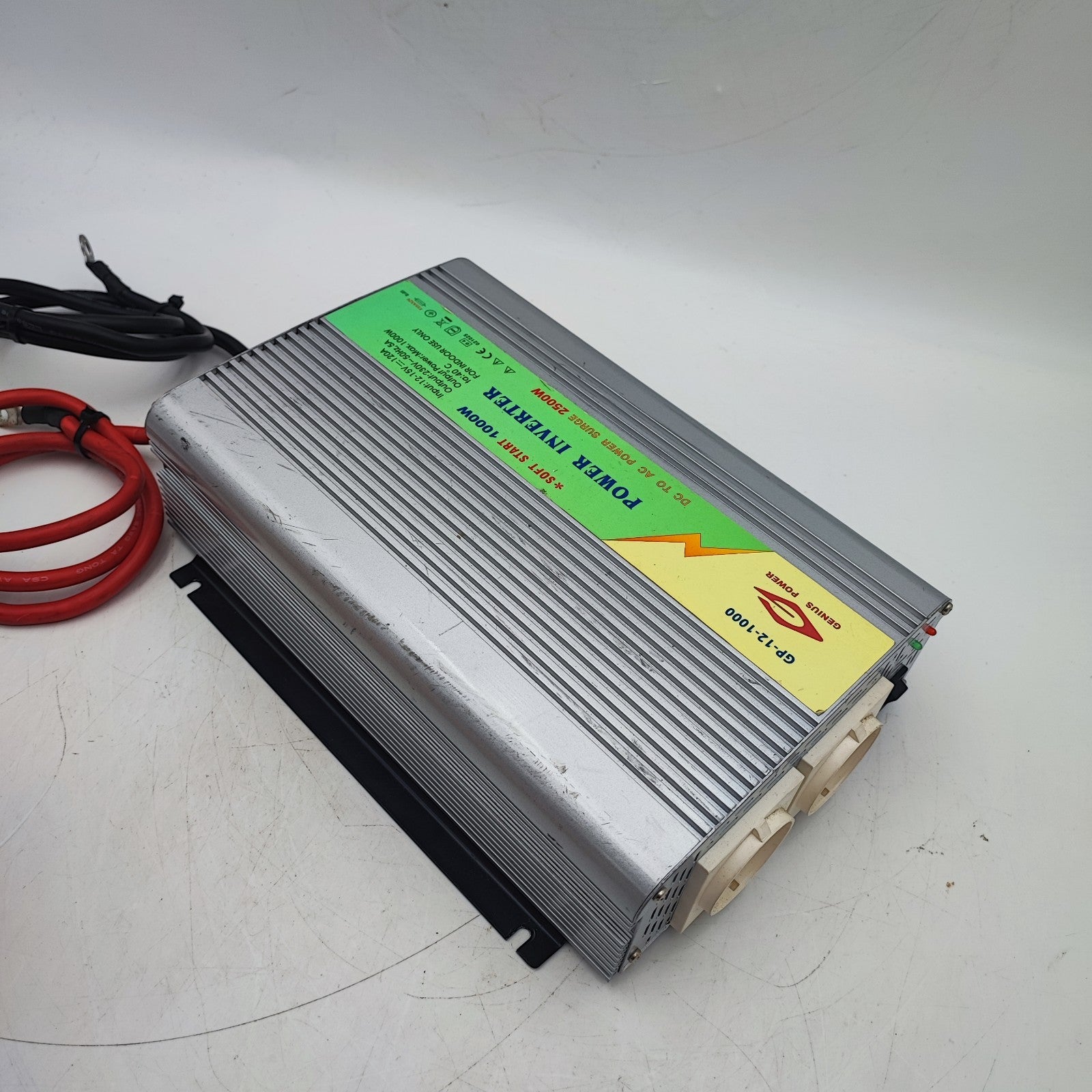 Genius Power G121000 Power Inverter Compact and Portable Marine Boat 1000W 2401