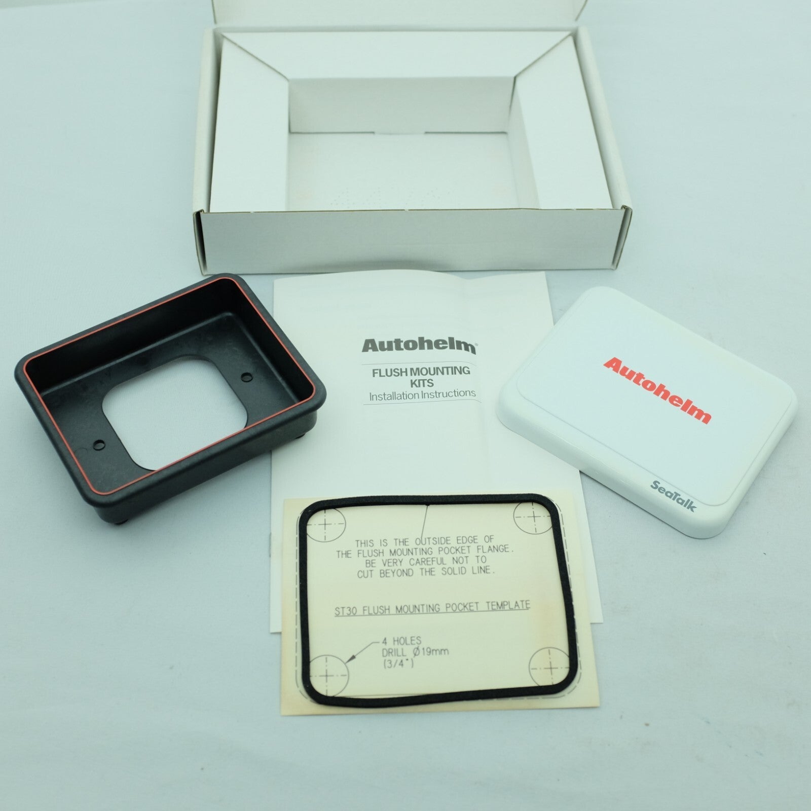 AUTOHELM ST30 Instrument Display D217 Flush Mount Kit BIDATA SPEED DEP