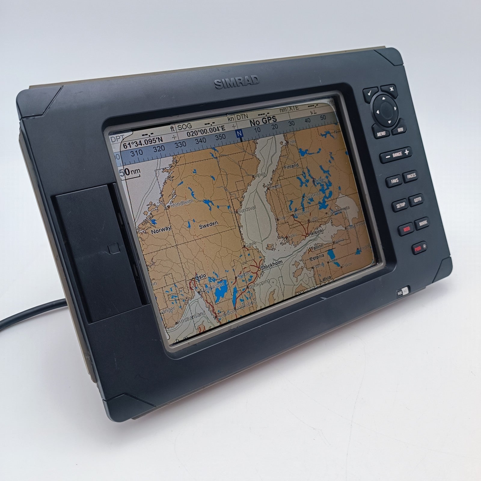 Simrad NX40 NavStation Chartplotter MFD Sonar 8.4" Color LCD Radar Sonar NX 400