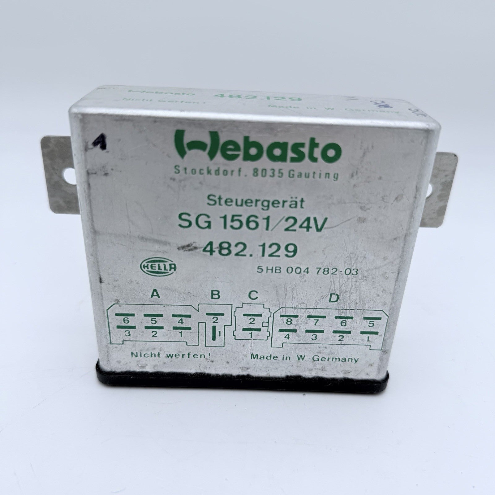 WEBASTO Auxiliary Heater Control Unit SG 1561 482 129 24V 5HB 004 782-03 ECU1