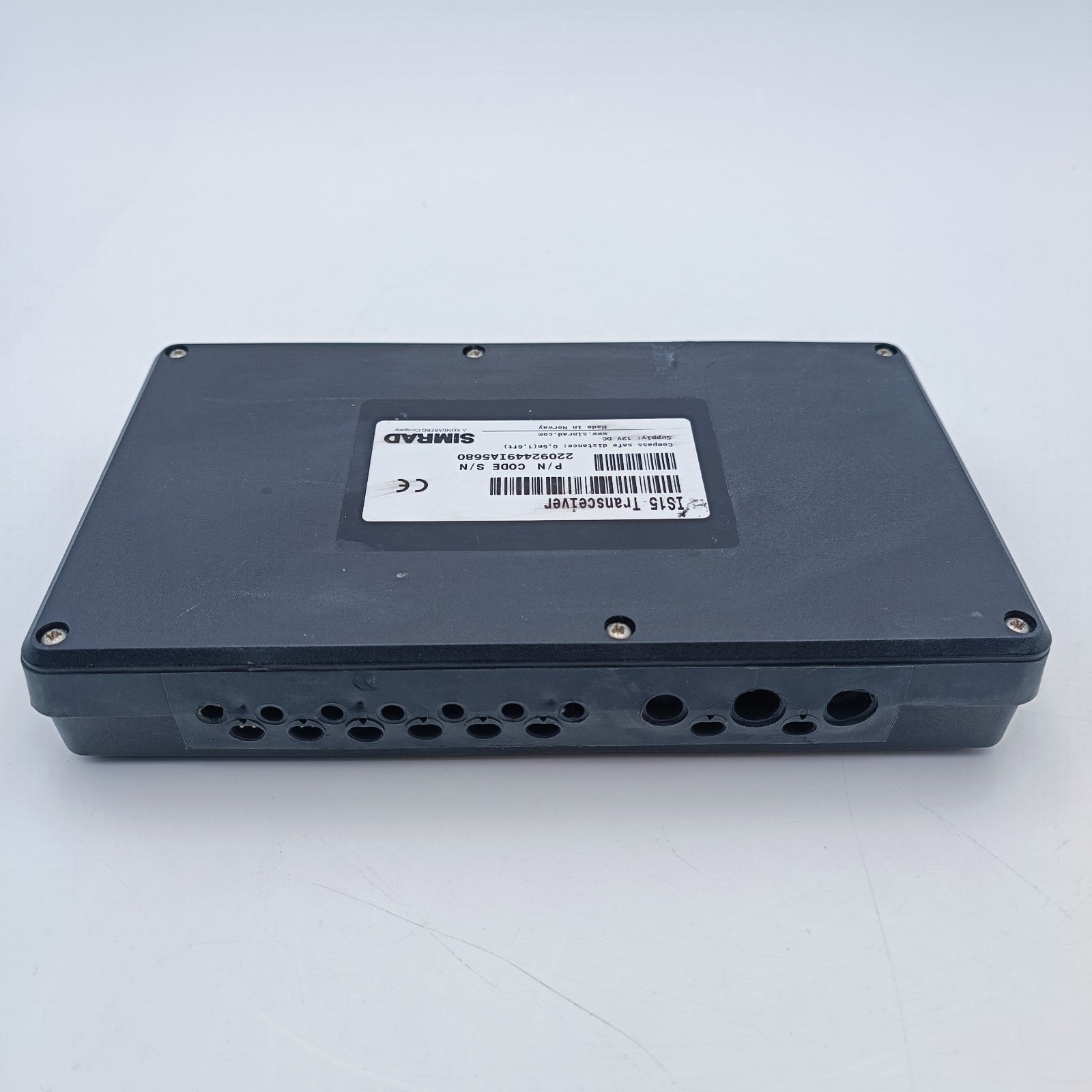 SIMRAD IS15 Transceiver Instrument Display Unit 22092449 Speed Log Timer Depth5