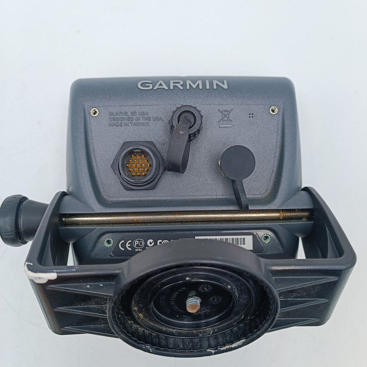 Garmin GPSMAP 421s GPS Chartplotter Fishfinder Sonar w/ Bracket Cable Cover12