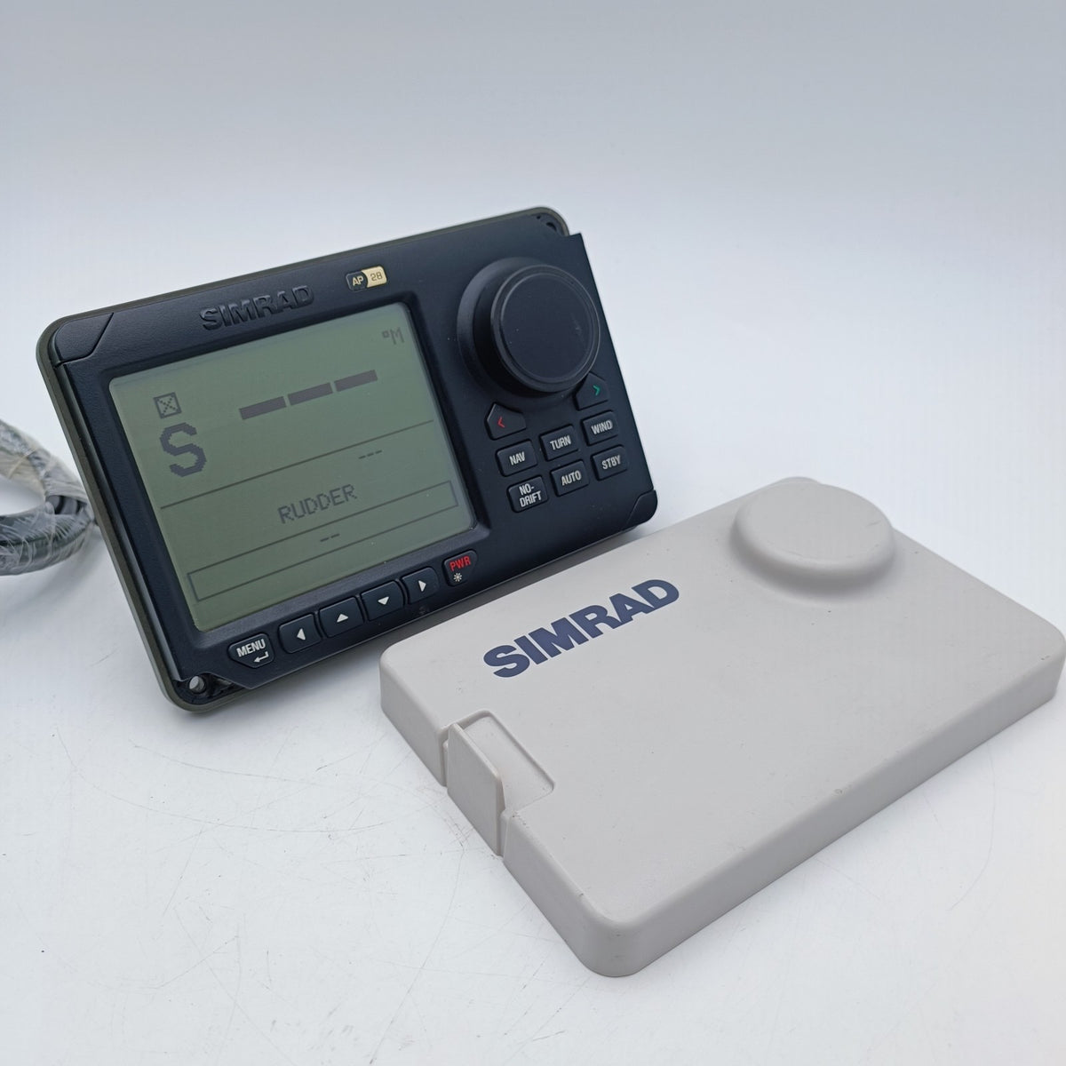 Simrad AP28 Autopilot Control Unit Display P/N 22096622 SimNet 12V w/ Sun Cover1