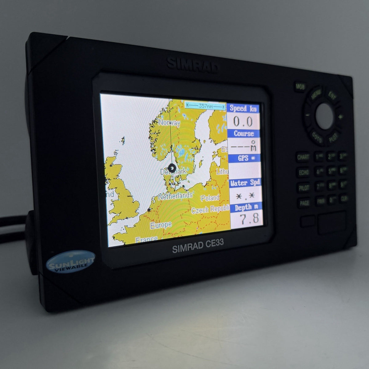 Simrad CE33 TFT USA Multifunction Display Chartplotter GPS NMEA018 SimNet CE 333