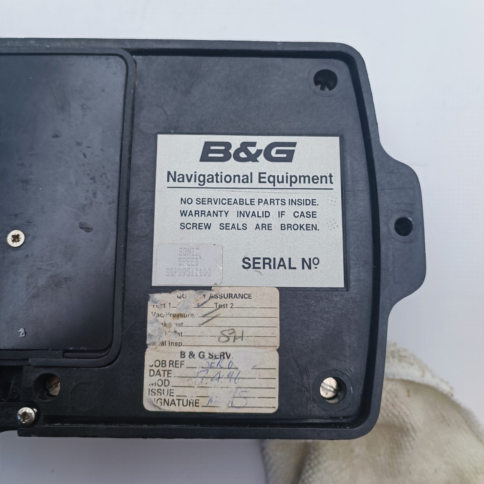 B&G Sonic Speed Log Interface Module Marine Navigation Instrument Tested Used2