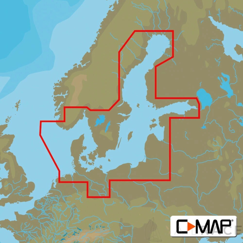 C-MAP MAX EN-M274 Denmark Sweden Norway Baltic Sea C-CARD M299 SD Card Finland1