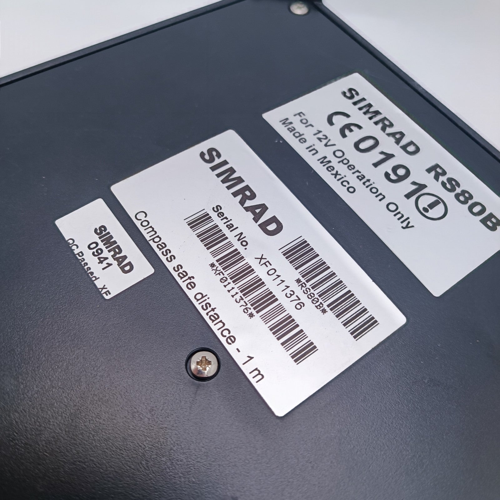 SIMRAD RS80B Black Box VHF Transceiver Computer RS 80 B RS80 Marine RADIO 12V6