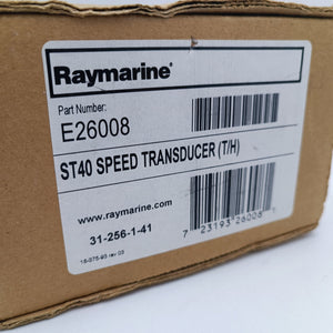 Raymarine ST300 P371 Speed SHORTY Thru-Hull Transducer Speed 31-256-1-421