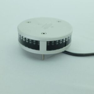 Lopolight Series 200-014 360° RED Light 2Nm Horizontal Mount LED Silver Housing