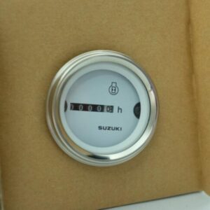 Suzuki Hour Meter White 2 Inch 34500-93J11 OEM Gauge Engine h Meter 12V