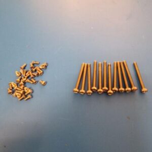 Raymarine E120 MFD Chartplotter SET OF SCREWS - REPAIR - RARE!