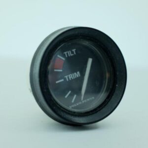 VOLVO PENTA ANALOG POWER TRIM GAUGE 3851787 3851788 w/ Bezel 12V VDO N01210415