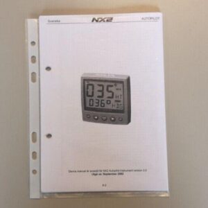SILVA NX2 Manual (Swedish)