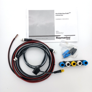 Raymarine SeaTalk to STng Converter E22158 w/ 2 Cables Installation Instructions