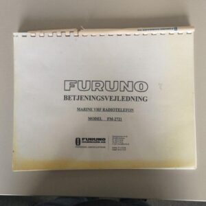 FURUNO MARINE VHF RADIOTELEFON FM-2721 User Manual (Danish)