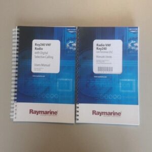 Raymarine Ray240 VHF Radio with DSC Users Manual (English + Italian)