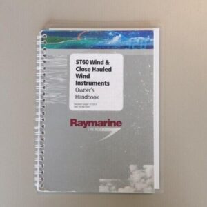 Raymarine ST60 Wind & Close Hauled Instruments Owner's Handbook