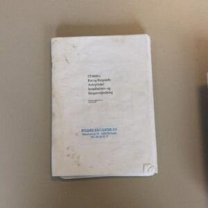 Raymarine ST4000+ Autopilot Installation Instructions (Danish)