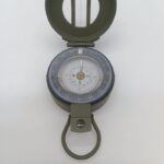 FRANCIS BARKER M-88 Prismatic Military Compass M88 Mils Olive Drab w/ Leather Ca Gallery Image 5