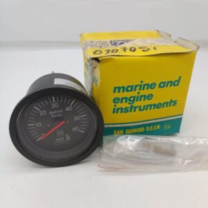 SEIN San Giorgio Electronic Speedometer Marine Boat Gauge 0 - 60 Knots EQ VSG