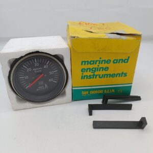 SEIN San Giorgio Electronic Speedometer Marine Boat Gauge 0 - 60 Knots EQ VSG