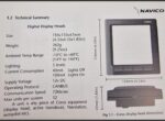 NAVICO CORUS C300S Active Display Main Unit Instrument SPEED w/Cover C300 S Gallery Image 3