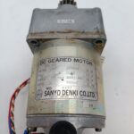 Sanyo Denki D8G-516 DC Geared Motor 10V 14W f/ Open Array Radar Pedestal JRC Gallery Image 2